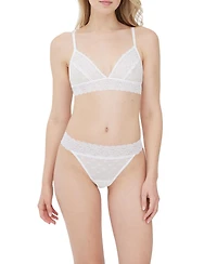 Skarlett Blue Women's Dare Dot Pattern Plunge Bralette