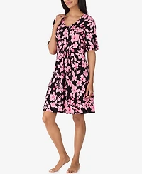 Ellen Tracy Women's V-Neck Flutter Sleeve Tunic