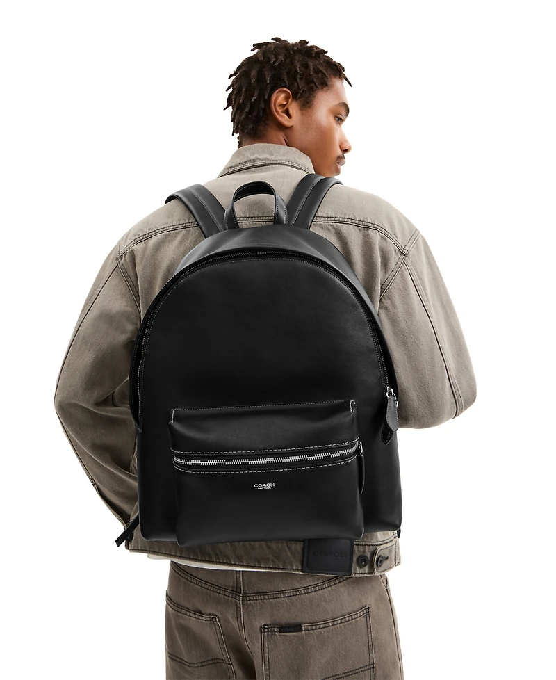 Coach Women's Ridgewood Natural Leather Backpack