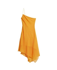 Desigual Women's Asymmetric layered midi dress