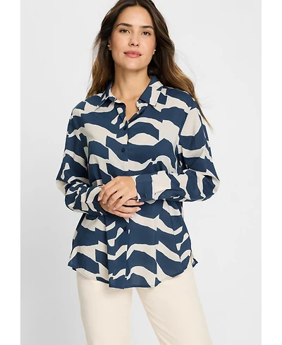 Olsen Modern Graphic Shirt