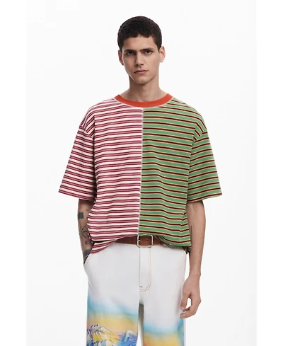 Desigual Men's Striped short-sleeve T-shirt