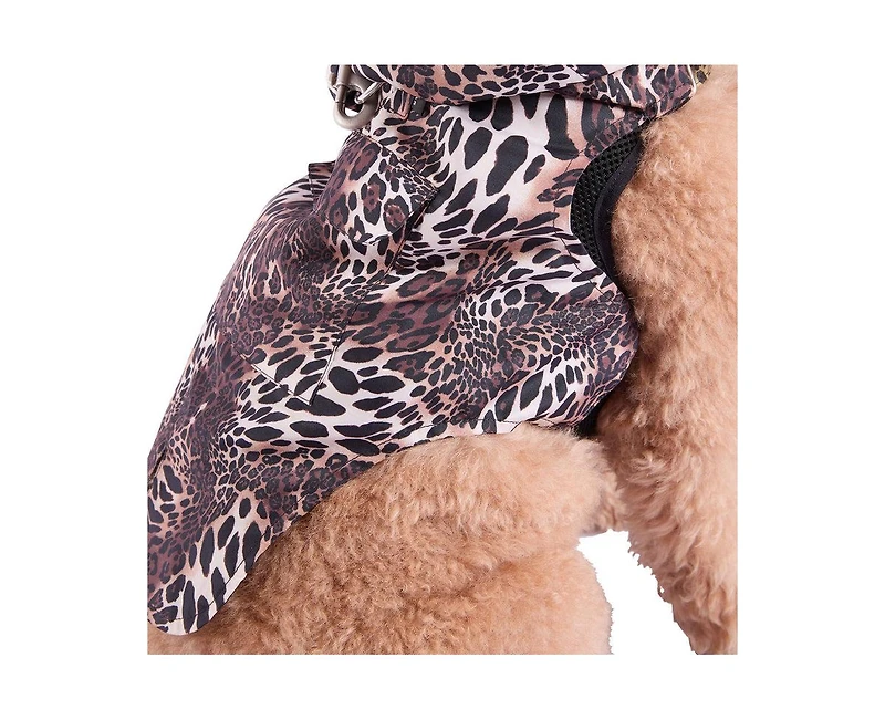 Natori Leopard Raincoat & Harness Set