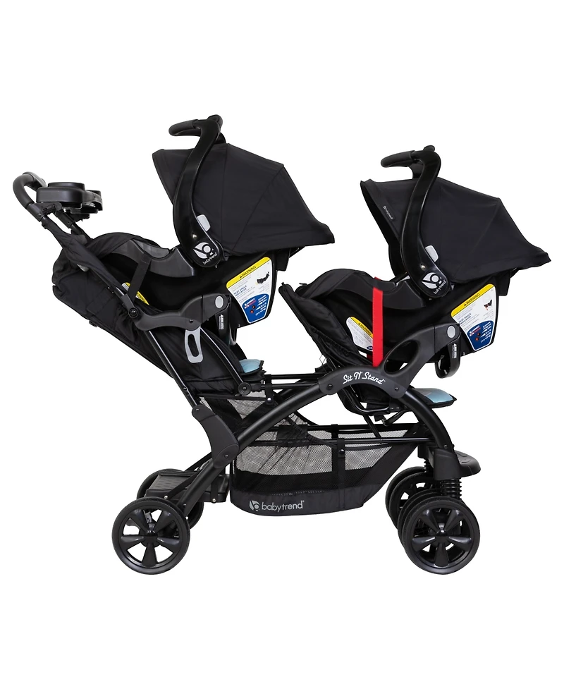 Baby Trend Sit N Stand Double Stroller Desert Blue 