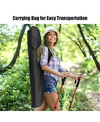 Akiudex Folding Camping Cot with Metal Frame and Carry Bag