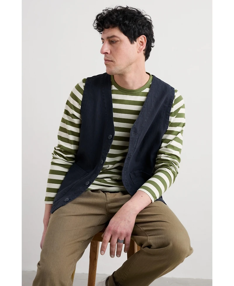 Seasalt Cornwall Men's Sailor Long Sleeve Shirt