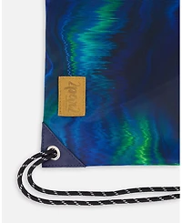 Deux par Deux Boy Drawstring Bag Aurora Borealis - Toddler|Child