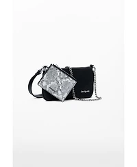 Desigual Women's Large 2-in-1 snake wallet