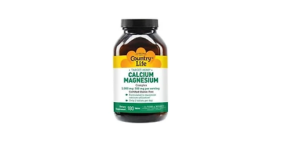 Country Life Target-Mins Calcium Magnesium, 180 Tabs