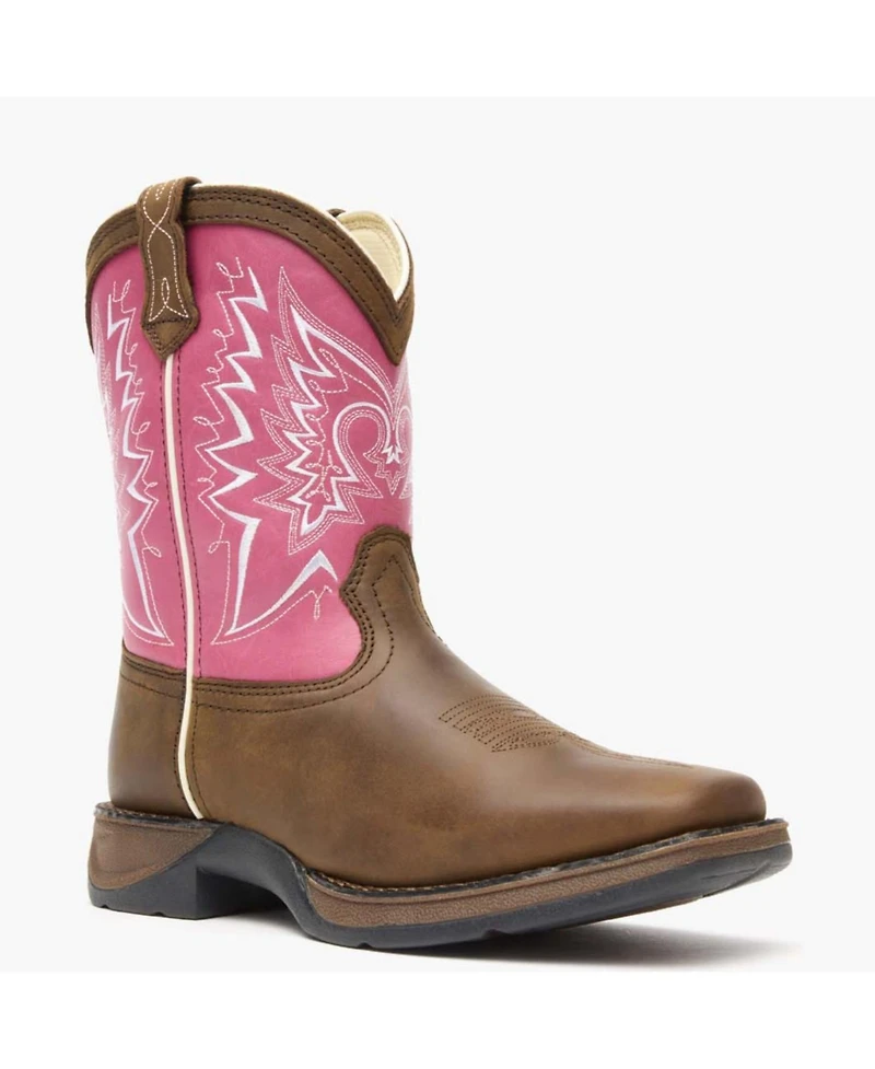 Durango Lil' Big Kid Let Love Fly Western Boot