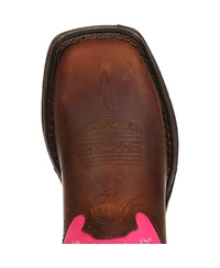 Durango Lil' Big Kid Let Love Fly Western Boot