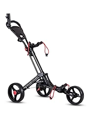 Akiudex Foldable Aluminum Golf Push Cart with Accessories