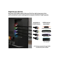 Monster Cable Purple Led 6FT Hdmi Cable