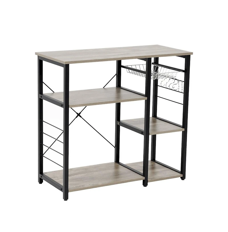 American Furniture Classics Kitchen Island with Slide Out Vegetable Basket