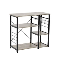 American Furniture Classics Kitchen Island with Slide Out Vegetable Basket