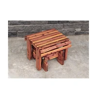 American Furniture Classics Cedar Gliding Ottoman