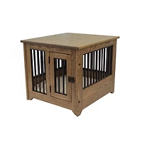 American Furniture Classics Pet Cabinet With Powder Coated Aluminum Grates & Pad