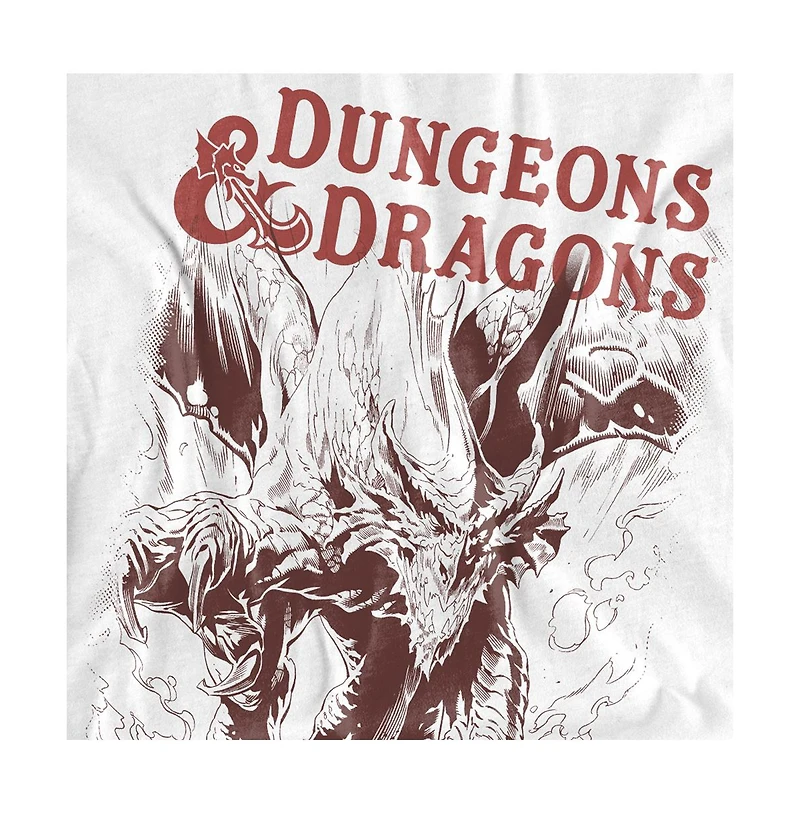 Logovision Men's Dungeons & Dragons Striking Dragon T-Shirt