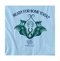 Men's White Lotus Yoga T-Shirt