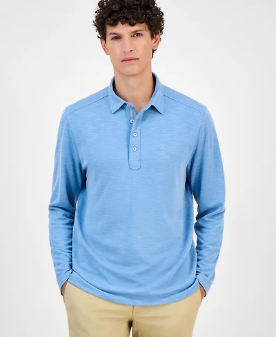 Tommy Bahama Men's Golden Sands Long-Sleeve Polo Shirt