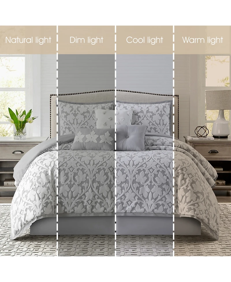 Stratford Park Adissa Floral 7-Pc. Comforter Set