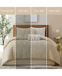 Stratford Park Priya Floral 6-Pc. Comforter Set, California King