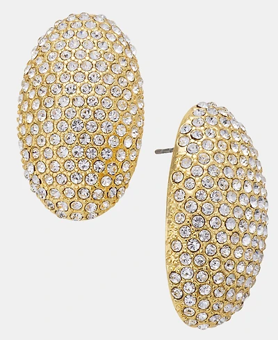 I.n.c. International Concepts Pave Oval Drop Earrings, Macy's Exclusive