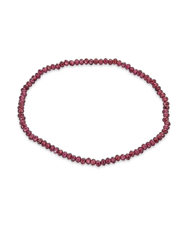 Bling Jewelry Natural Tiny Faceted Ombre Petite Seed Caviar Rondelle Beads Stretch Bracelets Stackable Set of 3 Strands