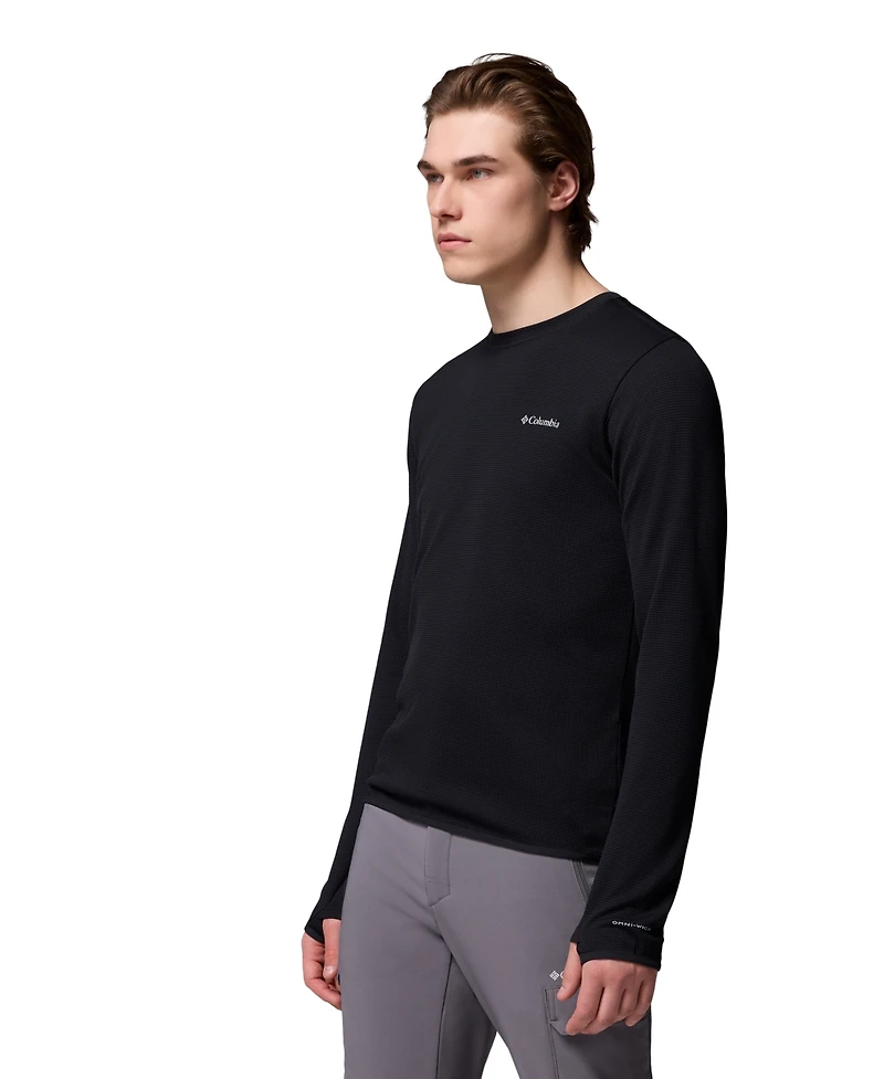 Columbia Men's Tech Trail Utility Warm Long Sleeve Crew T-Shirt