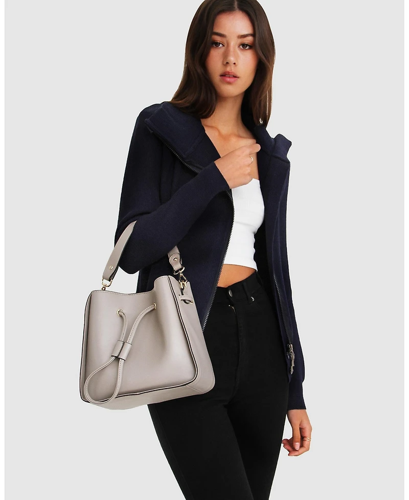 Belle & Bloom Women's Brother's Zip Front Jumper