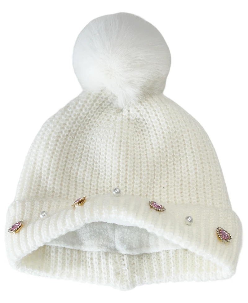 InMocean Big Girls 3-Piece Hat, Gloves, and Scarf Set