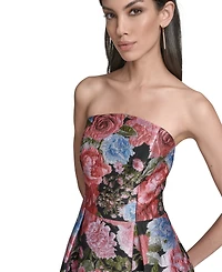 Eliza J Women's Strapless Midi Dress