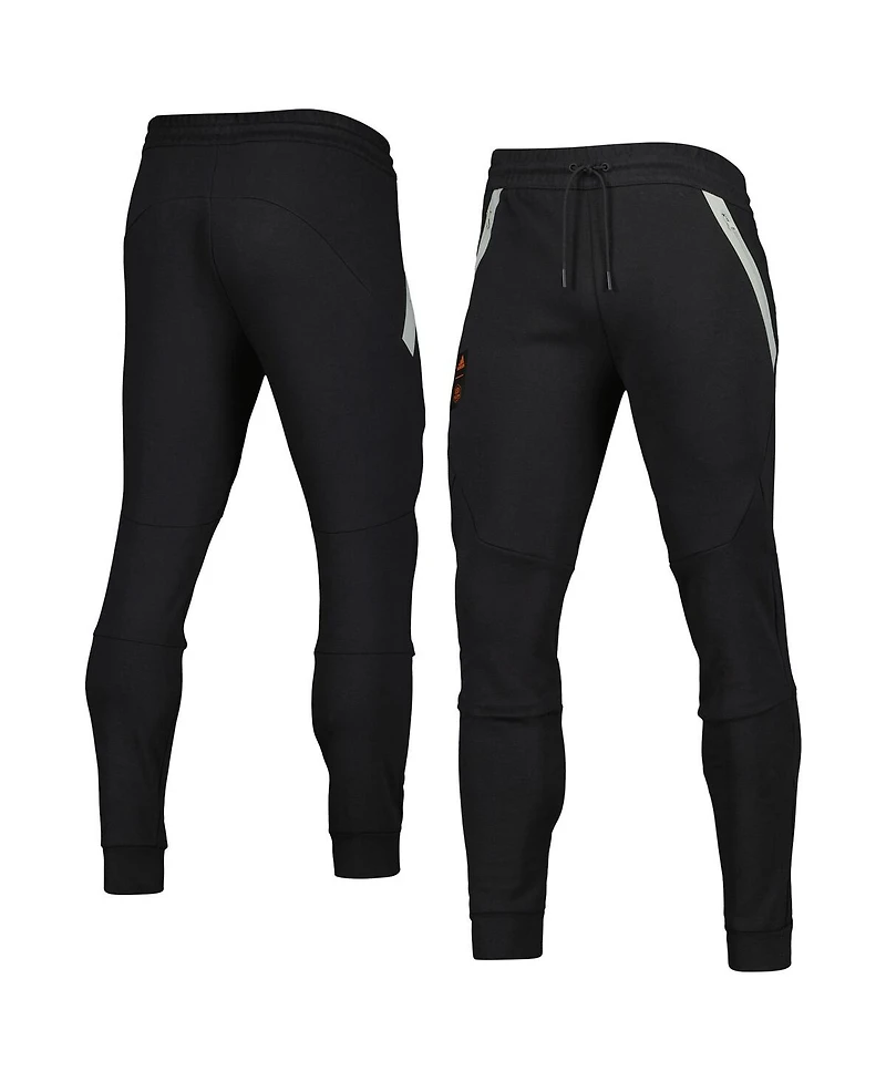 Adidas Men's Charcoal Houston Dynamo Fc 2023 Player Club Travel Pants