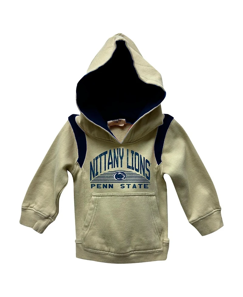 Wes & Willy Baby Boys and Girls Penn State Nittany Lions Color Block Pullover Hoodie Sweatpants Set