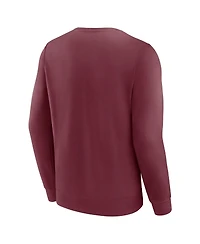 Fanatics Men's Maroon Texas Southern Tigers Short Name Pullover Sweatshirt