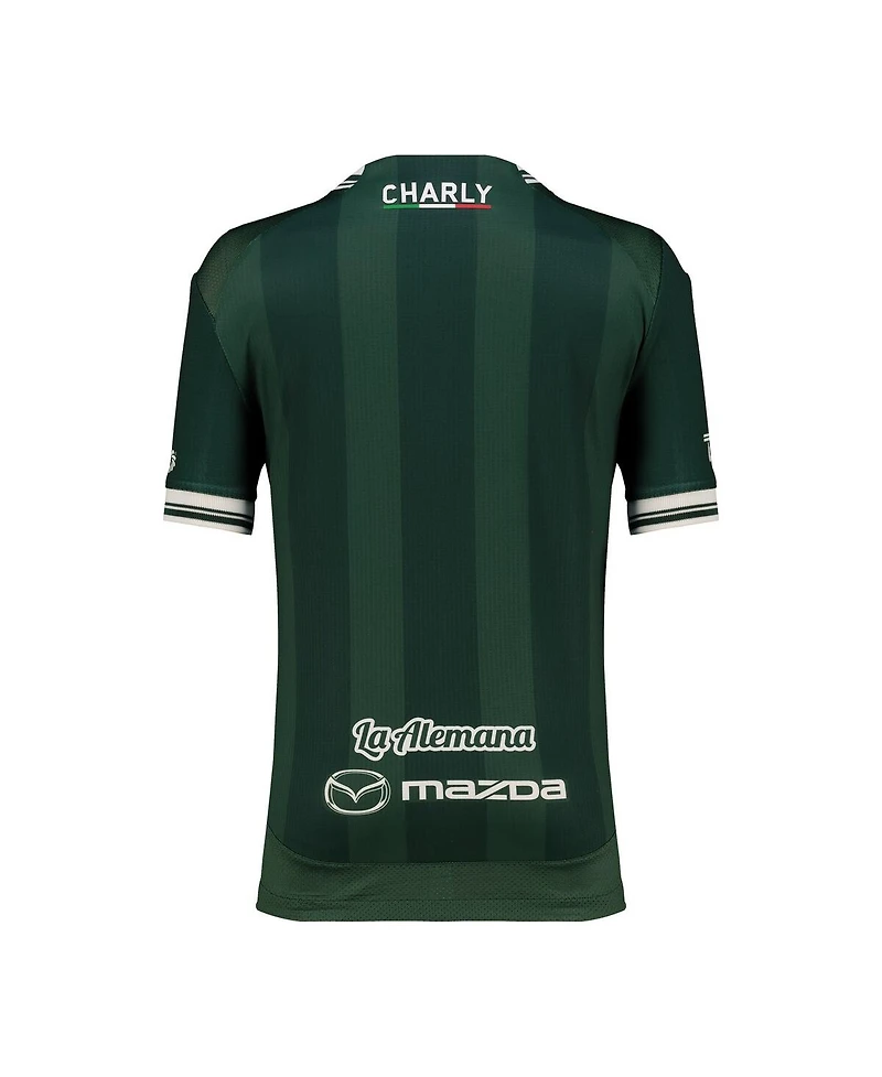 Charly Big Boys and Girls Green Club Leon 2025/26 Home Authentic Jersey