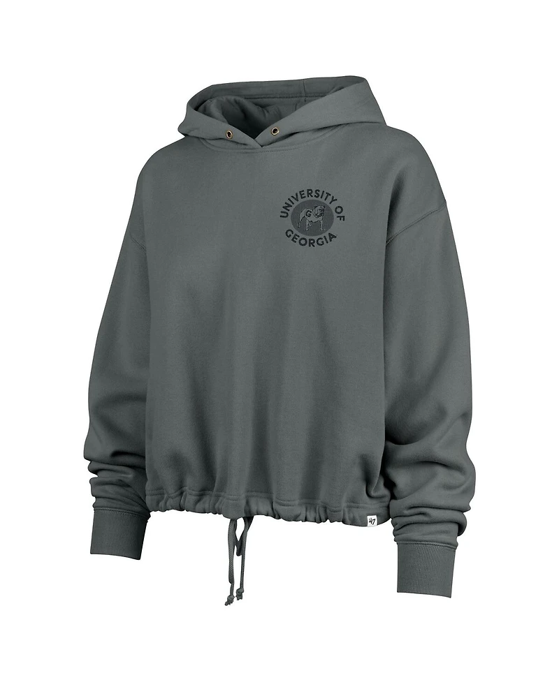 '47 Brand Women's Gray Georgia Bulldogs Luminance Dot Venice Pullover Hoodie