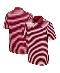 Nike Men's Cardinal Arkansas Razorbacks Victory Stripe Performance Polo Shirt