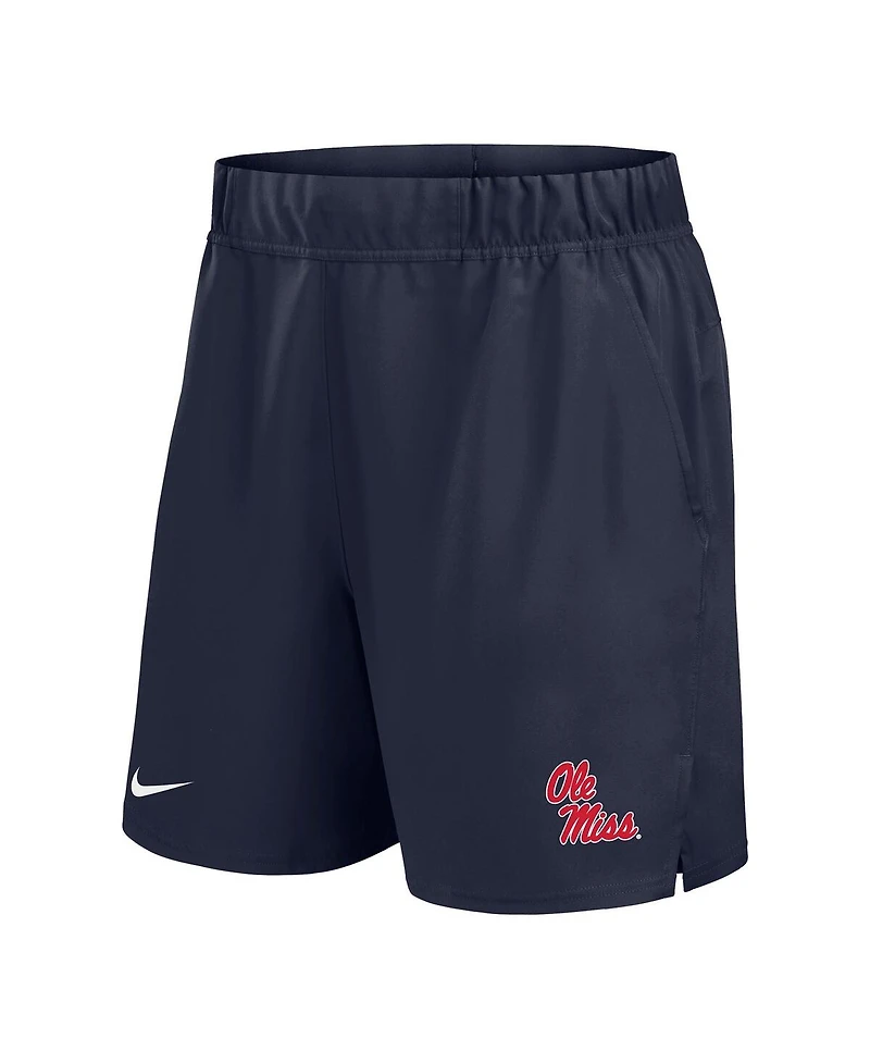 Nike Men's Navy Ole Miss Rebels Performance Victory Shorts
