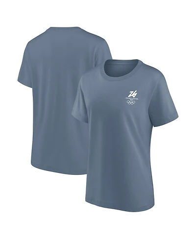 Fanatics Women's Blue Milano Cortina 2026 Winter Olympics Essentials T-Shirt