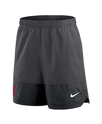 Nike Men's Anthracite Washington State Cougars 2025 Sideline Performance Shorts
