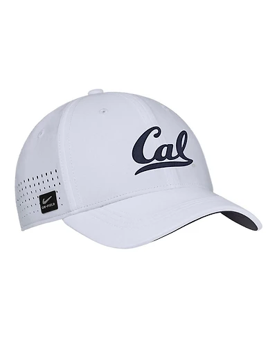 Nike Men's White Cal Bears 2025 On-Field Performance Flex Hat