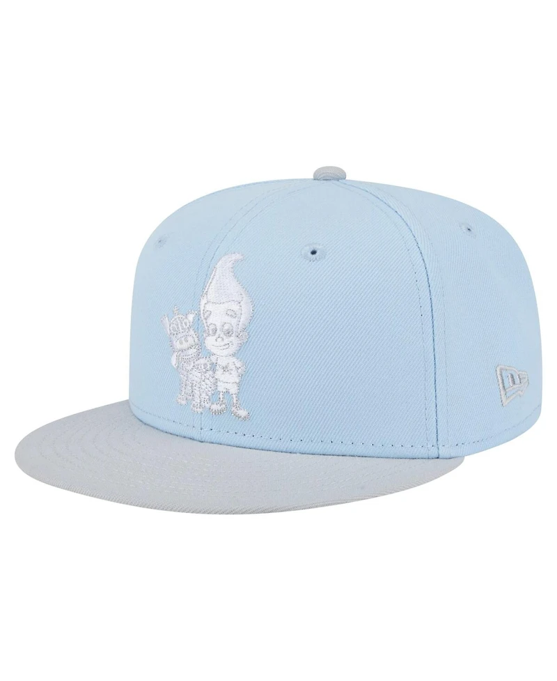 New Era Big Boys and Girls Light Blue Jimmy Neutron 9FIFTY Snapback Hat