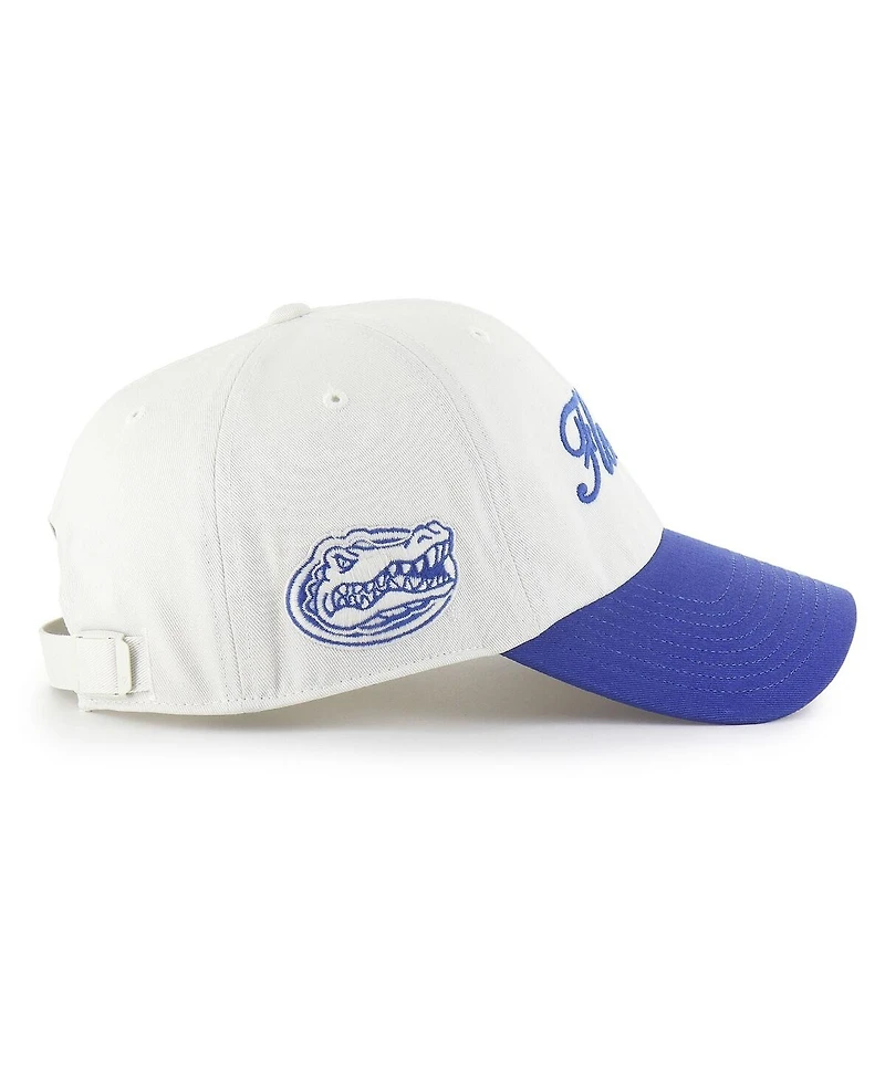 '47 Brand Men's White Florida Gators Contemporary Basics Foundation Clean Up Adjustable Hat