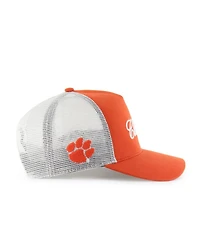 '47 Brand Men's and Women's Orange Clemson Tigers Contemporary Basics Foundation Trucker Hitch Adjustable Hat