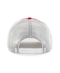 '47 Brand Men's and Women's Red Maryland Terrapins Contemporary Basics Foundation Trucker Hitch Adjustable Hat