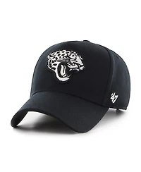 '47 Brand Men's Black Jacksonville Jaguars Foundation Offside Adjustable Hat