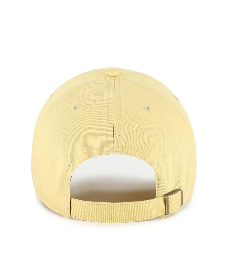'47 Brand Men's Light Gold Georgia Tech Yellow Jackets Clean Up Adjustable Hat