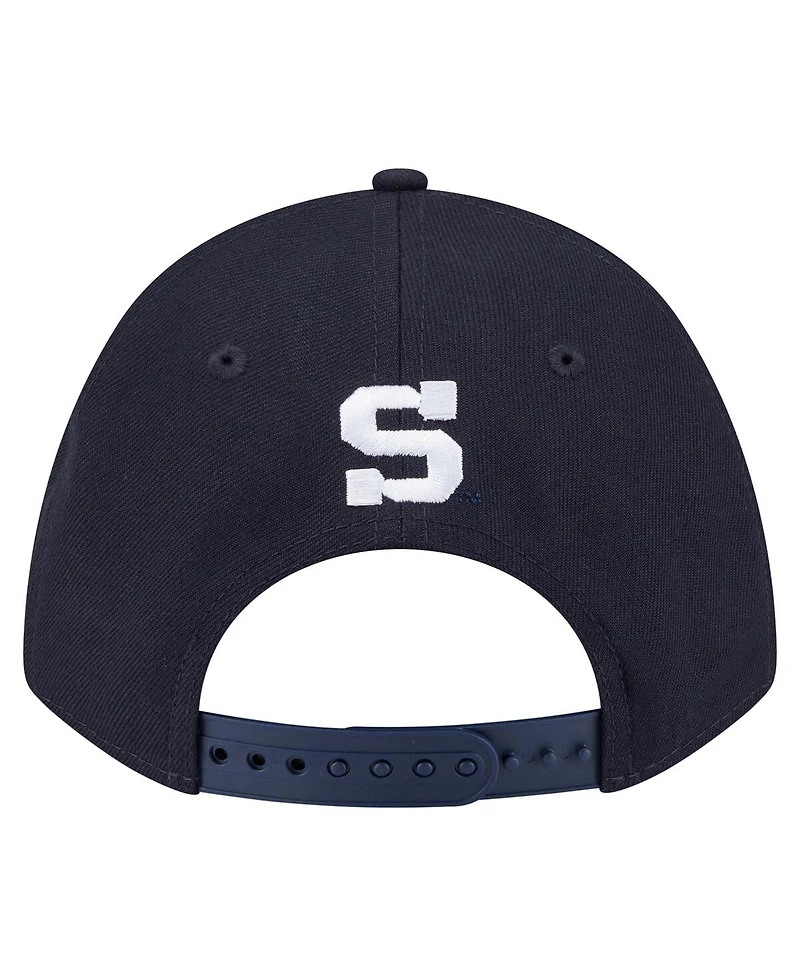 New Era Men's Navy Penn State Nittany Lions Team Collective 9FORTY M-Crown Adjustable Hat