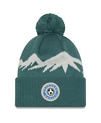 New Era Men's Green Colorado Rapids 2025 Jersey Hook Cuffed Knit with Pom Hat